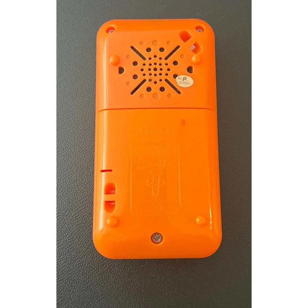 VTech Slide & Talk Smart Phone Orange White Learning Toy A-Z Keyboard 1204